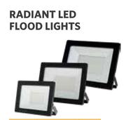 Radiant LED Floodlights 50W 6500K 1347527