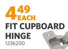 Fit Cupboard Hinge 1236200