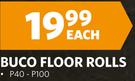 Buco Floor Rolls P40-P100-Each