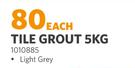 Tylon Tile Grout Light Grey 1010885-5Kg