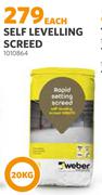 Weber Self Levelling Screed 1010864-20Kg