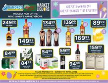 Diamond's Discount Liquor : Great Savings (11 April - 17 April 2022)