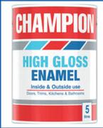 Champion High Gloss Enamel (White/Cream)-1Ltr