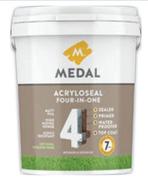 Medal Acryseal 4 In 1 Self Priming Top Coat (White)-20Ltr