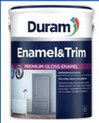 Duram Enamel & Trim Water Based Gloss Enamel-1Ltr
