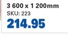 Gyproc Rhino Board 6.4mm-3600 x 1200mm Per Board
