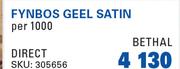 Fynbos Geel Satin (Bethal) Direct-Per 1000