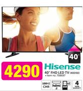 Hisense 40" FHD LED TV 40D50