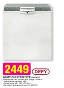 Defy White Chest Freezer DMF470