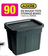Addis 45Ltr Rough Tote Storage Boxes
