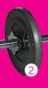 25kg Weight Plate Set-Per Set