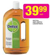Dettol Anti-Septic Liquid-750ml