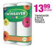 Twinsaver 2 Pack Roller Towels-Per Pack