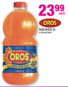Oros Squash-2Ltr