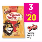 Simba Cheese Twirls-3 x 110g