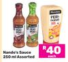 Nando's Sauce Assorted-250ml Each