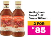 Wellington's Sweet Chilli Sauce-For 2 x 700ml