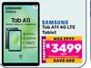 Samsung Tab A11 4G LTE Tablet