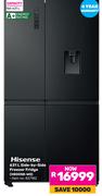 Hisense 631L Side By Side Freezer Fridge H800SB-WD 837182