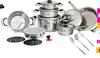 Tissolli Crown 21 Piece Stainless Steel Cookware Set 483927