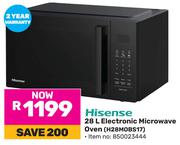 Hisense 28L Electronic Microwave Oven H28MOBS17 850023444