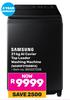 Samsung 21Kg AI Caviar Top Loader Washing Machine WA80F21S8BFA 850027338