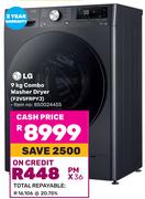 LG 9Kg Combo Washer Dryer F2V5FRPYJ 850024455