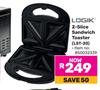 Logik 2 Slice Sandwich Toaster LST-20 850032339
