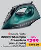 Russell Hobbs 2200W Steam Pro Steam Iron RHI-2200TR 850030890