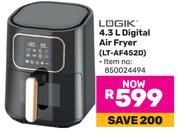 Logik 4.3L Digital Air Fryer LT-AF452D 850024494