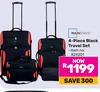 Mainstays 4 Piece Black Travel Set 824201