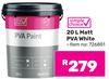 Simple Choice 20L Matt PVA White 726851