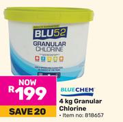 Blue Chem 4Kg Granular Chlorine 818657