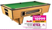 Easi Eight Coin Operated Pool Table 504615