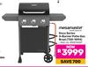 Megamaster Onyx Series 3 Burner Patio Gas Braai 720-1094 850016467