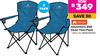 Ozark Trail Adventure 200 Chair Twin Pack 850025020