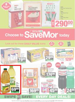 SPAR Eastern Cape SaveMor : Choose To SaveMor Today (08 July - 21 July 2026), page 1