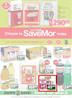 SPAR Eastern Cape SaveMor : Choose To SaveMor Today (08 July - 21 July 2026), page 1