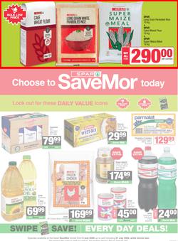 SPAR Eastern Cape SaveMor : Choose To SaveMor Today (08 July - 21 July 2026), page 1