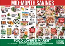 Food Lover's Market Eastern Cape : Mid-Month Savings (12 February - 18 February 2024)