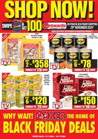 Boxer Super Stores Eastern Cape : Black Friday Deals (11 November - 24 November 2024)