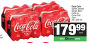 Coca Cola Sprite, Stoney Ginger Beer, Fanta Or Coca Cola Zero-24 x 300ml Each