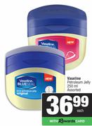 Vaseline Petroleum Jelly Assorted-250ml Each
