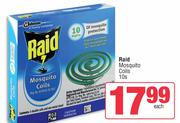 Raid Mosquito Coils-10s Pack