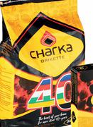 Charka Briketts 5kg Plus Firelighters 12s Pack-Per Combo