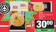 Spaghetti, Elbows Or Macaroni-For Any 2 x 500g
