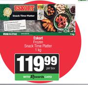 Eskort Frozen Snack Time Platter-1Kg Per Box