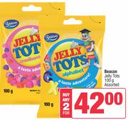 Beacon Jelly Tots Assorted-For 2 x 100g