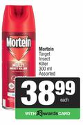 Mortein Target Insect Killer Assorted-300ml