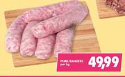 Pork Bangers-Per kg